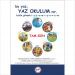 TAD Bahçelievler - Yaz Okulu Afişi